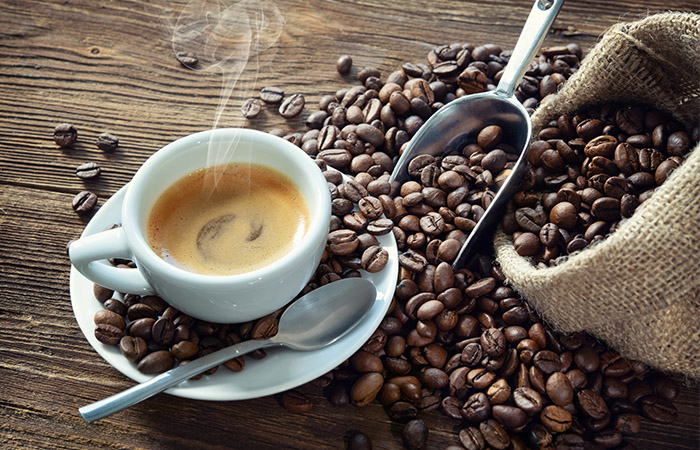 Energy boosting drink - coffee