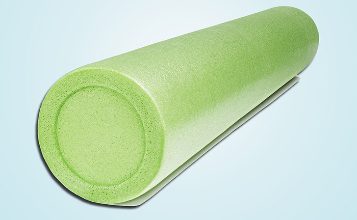 Foam roller for ab exercise