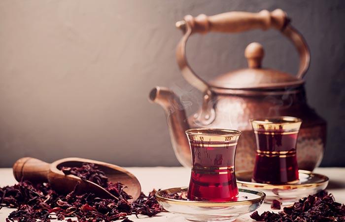 Hot Brew Hibiscus Tea