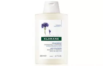 Klorane Anti-Yellowing Shampoo With Centaury- White or Gray Hair