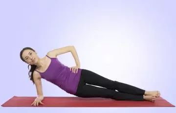Mermaid exercise to reduce side fat