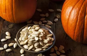 Pumpkin seeds for enlarged prostate