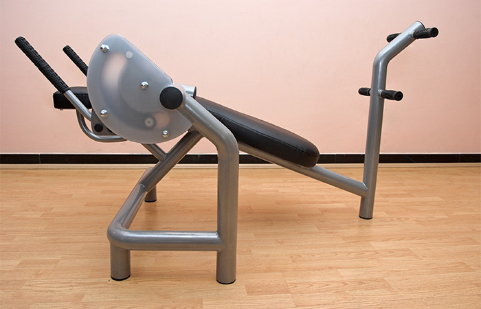 Roman chair gym equipment