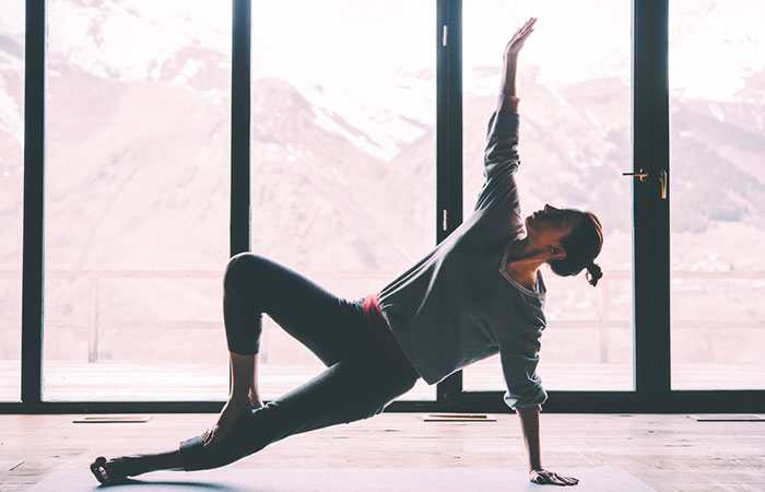Practice yoga for ulcerative colitis