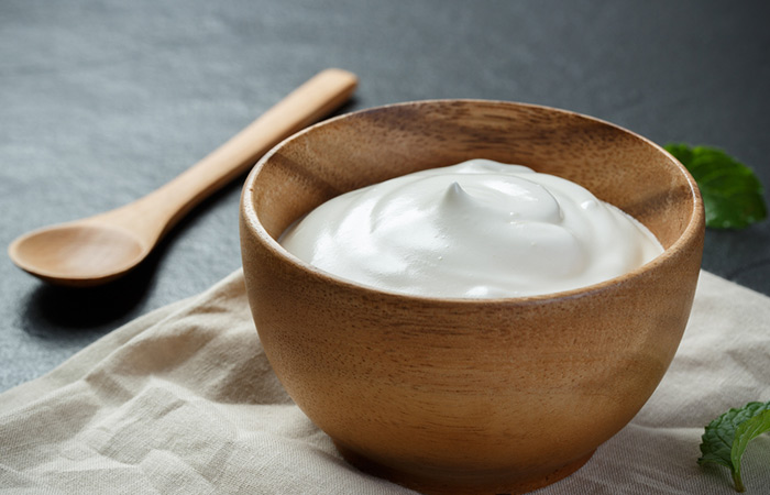 Yogurt is an effective home remedy to get rid of cellulitis.