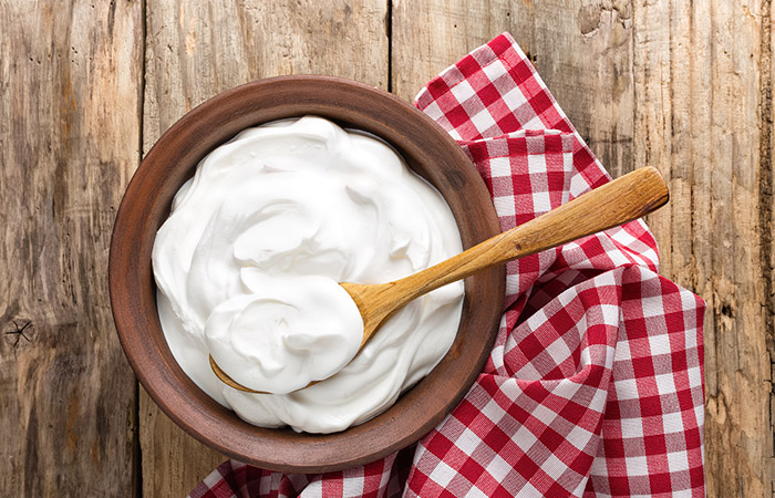 Healthy yogurt to build stamina