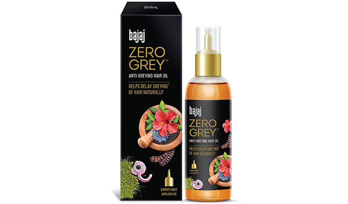 bajaj Zero Grey Anti-Greying Hair Oil