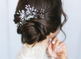 10 Stunning Wedding Updos For Short Hair To Look Beautiful