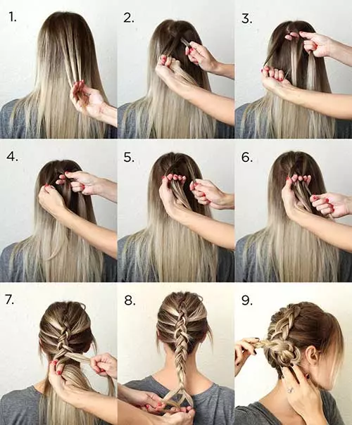 The Stacked Topsy Tail Braid Hair Tutorial | Colorado