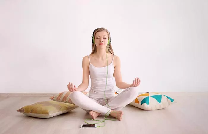 Practice meditation for hypnic jerk