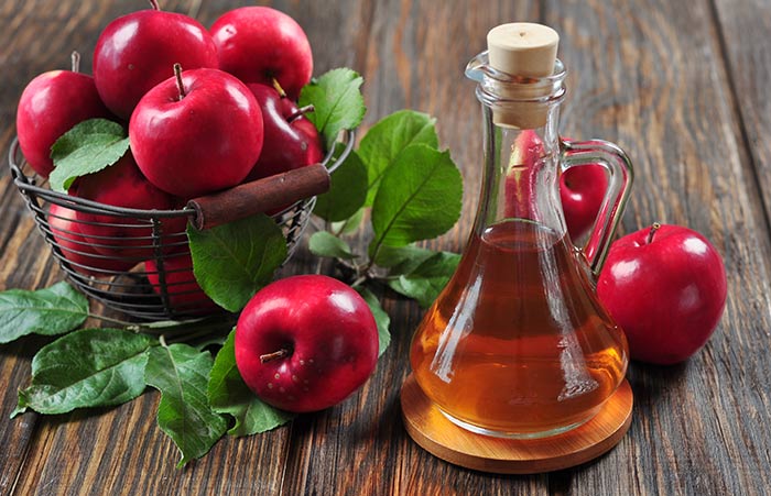 Apple cider vinegar for managing curly hair