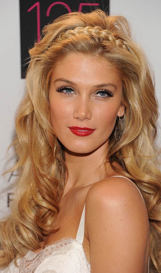 10 Beautiful Updos For Long Curly Hair 