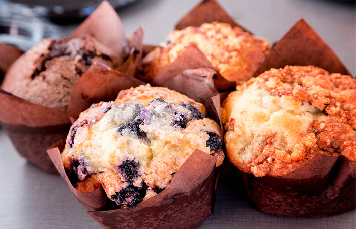 Mace can be used to make muffins