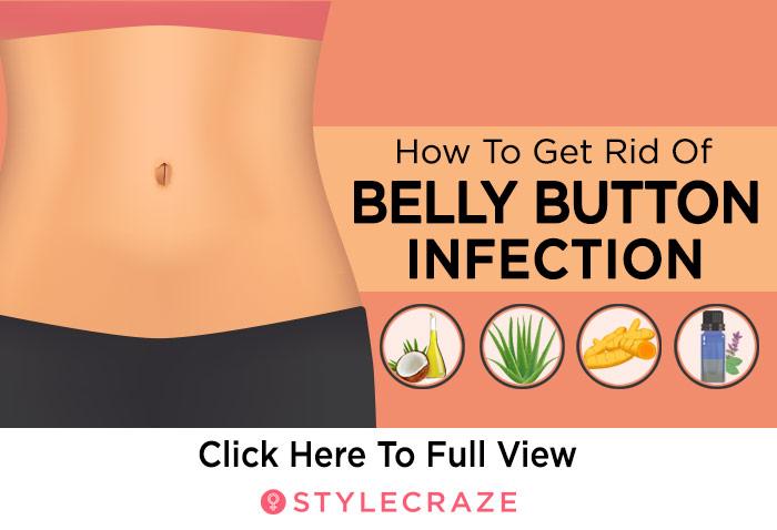 belly button leaking smelly fluid