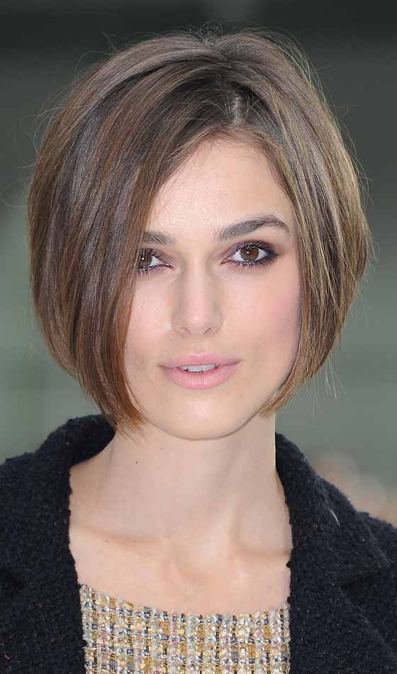 Keira Knightley looking gorgeous in the chic yet classy short bob