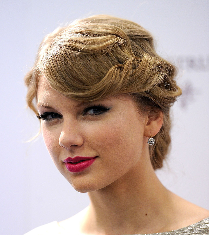 10 Stunning Taylor Swift Updo Hairstyles