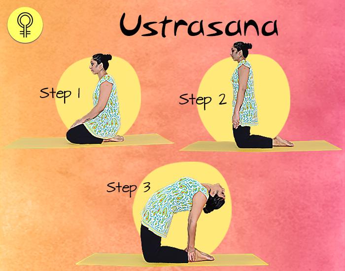 Ustrasana To Cure Irregular Periods and Menstrual Pain