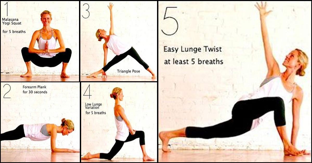 10 Effective Yoga Exercises To Get Toned Abs