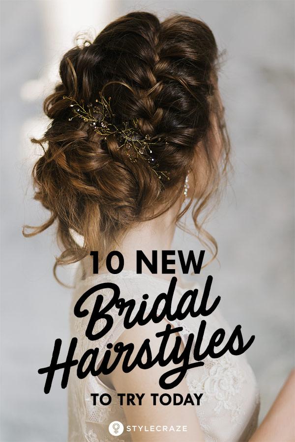 10 New Bridal Hairstyles To Try Today