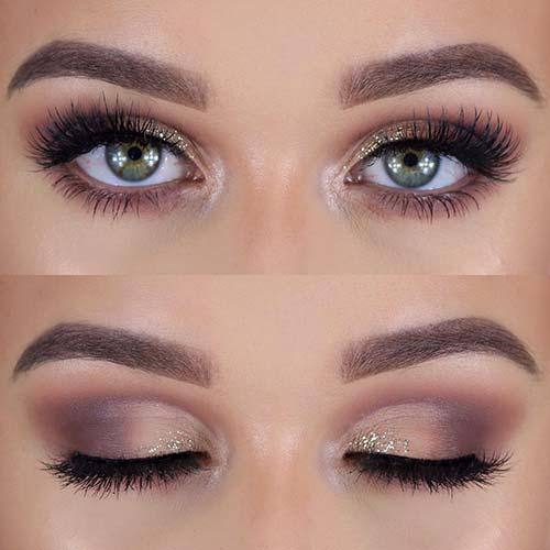 natural eye makeup for green eyes