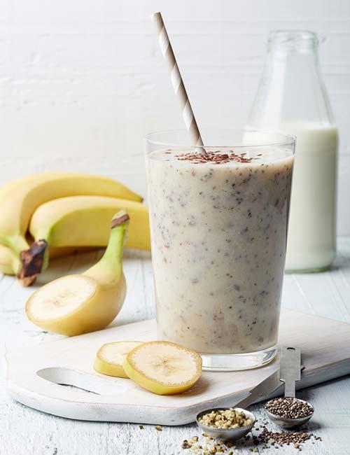 Peanut Butter-Banana Protein Shake (Protein – 43.54 g) Best Protein Shake Recipes - Peanut Butter-Banana Protein Shake (Protein – 43.54 g)