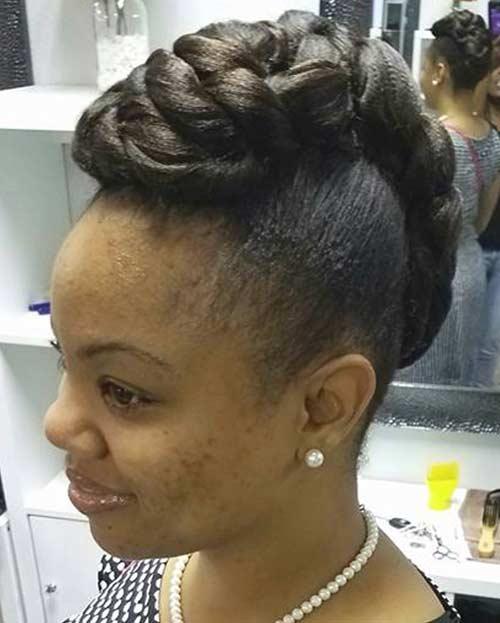 56 Top Photos Braided Updo Hairstyles For Black Hair : 29 Amazing Braided Updos Ponytails For Black Hair That Turn Heads In 2020