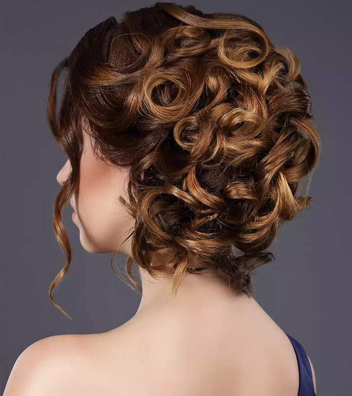 26 Incredibly Stunning DIY Updos For Curly Hair