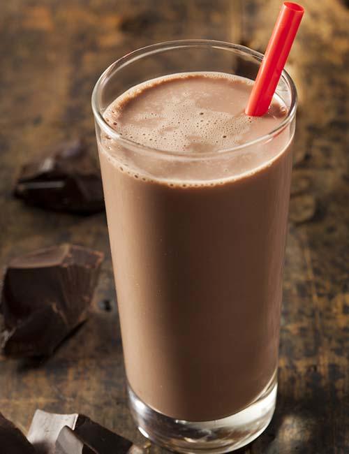 Melhores receitas de Protein Shake - Chocolate Protein Shake (Proteína - 23,6 g)