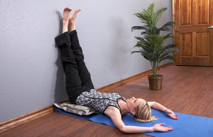 Viparita Karani - Yoga for Kidney Stones