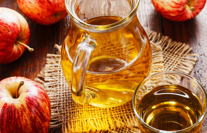 Apple cider vinegar as DIY hair toner