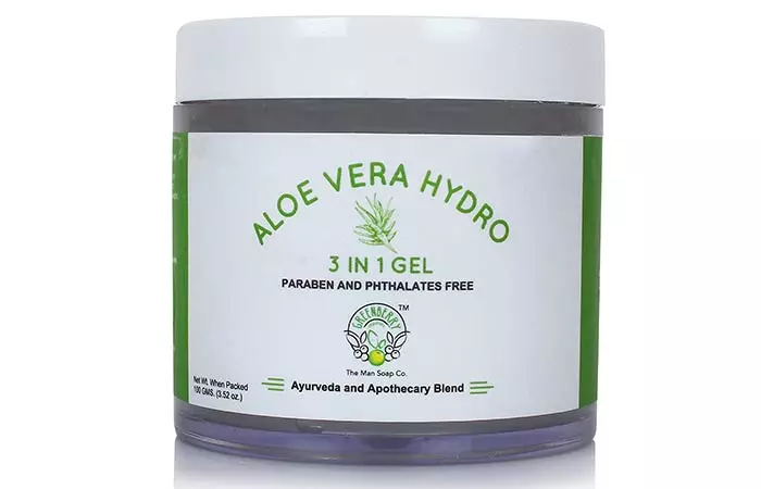 Best Paraben Free Cosmetics - Greenberry Organics Aloe Vera Hydro 3-In-1 Gel