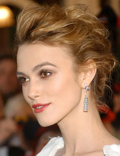 Keira Knightley - Upswept Pixie