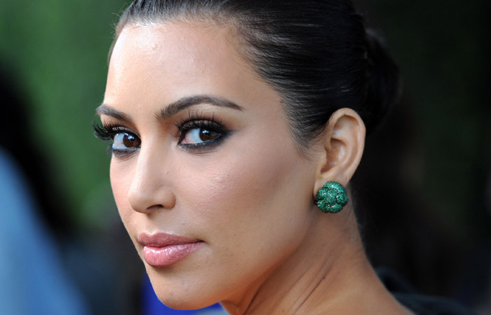 Kim Kardashian eyebrow style