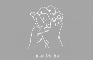 Linga mudra for asthma