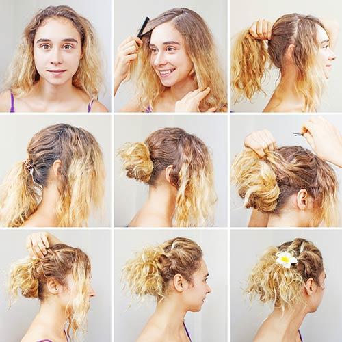 25 Incredibly Stunning Diy Updos For Curly Hair