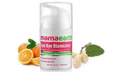 Best Paraben Free Cosmetics - Mamaearth Bye Bye Blemishes