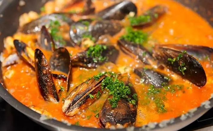 Mussels-In-Spicy-Tomato-Gravy