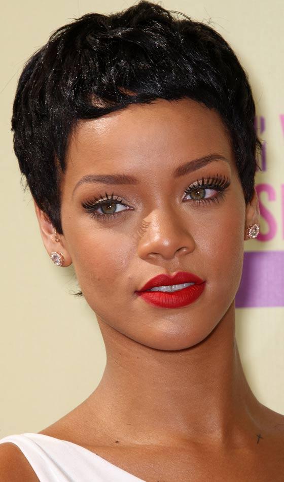 Rihanna Pixie Short Hair