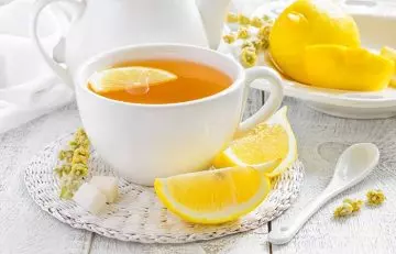 Regular lemon tea for weight loss