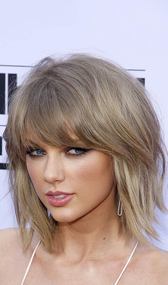 bob hairstyles with choppy fringe