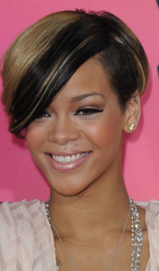 short haircut rihanna