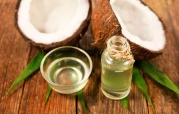 Coconut oil for angular cheilitis