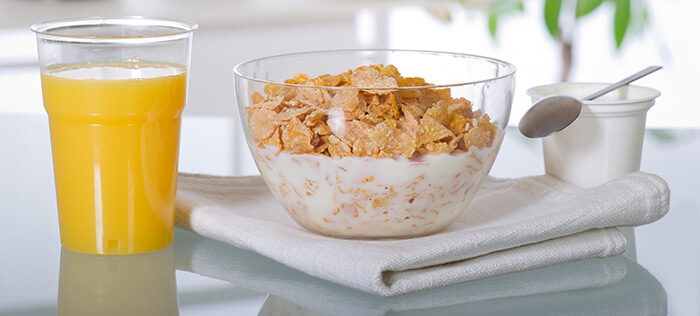 Avoid consuming cereal with milk and orange juice combination