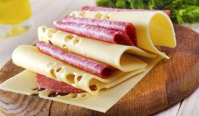 Avoid eating cheese and meat combination