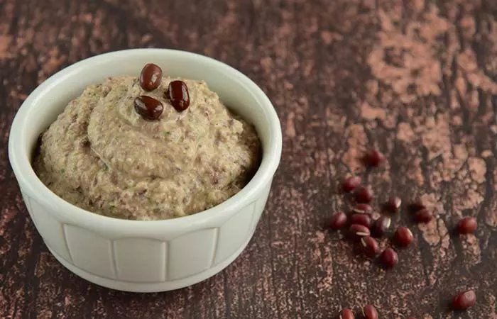 Creamy adzuki bean hummus recipe