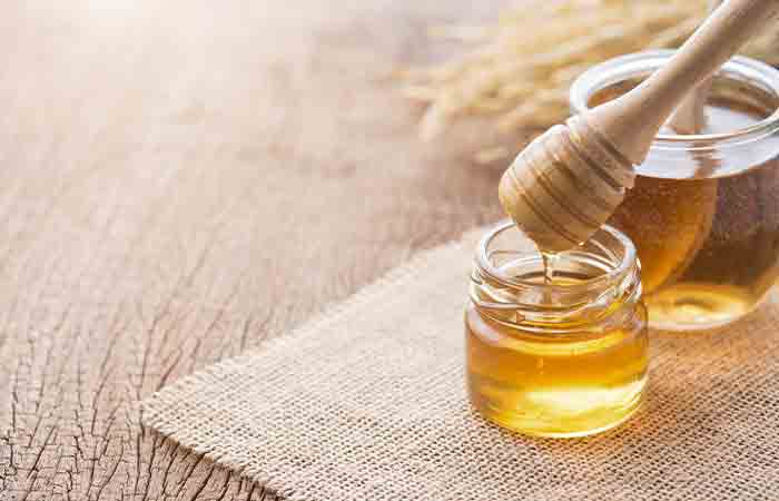 Honey for hair dye allergies