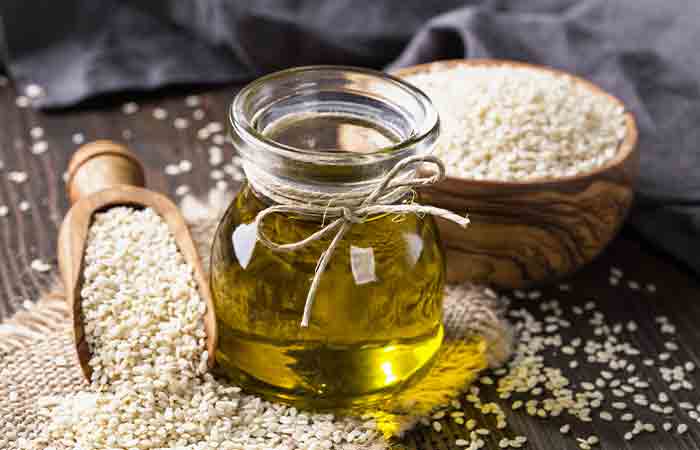 Sesame oil for hair dye allergies