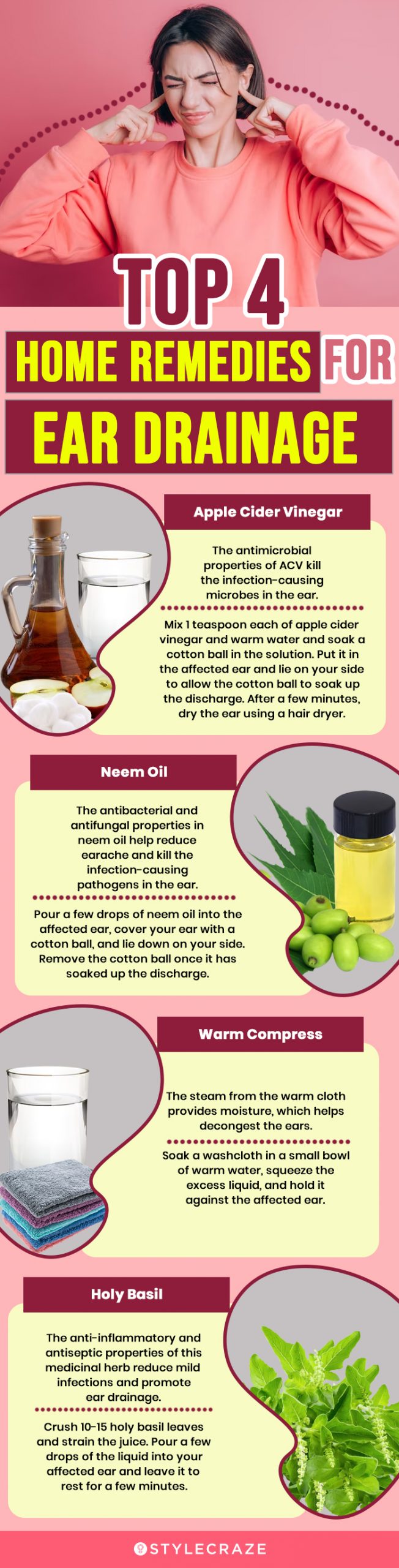 Home remedies for baby ear infection