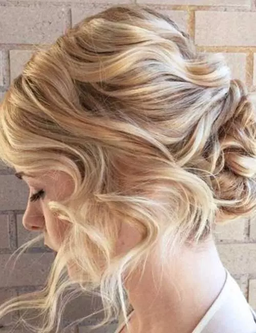 Tri updo prom hairstyle for short hair