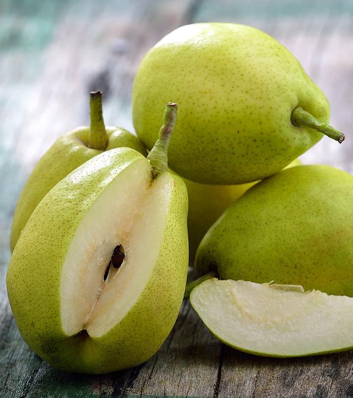 30 Amazing Benefits Of Pears For Skin, Hair & Health